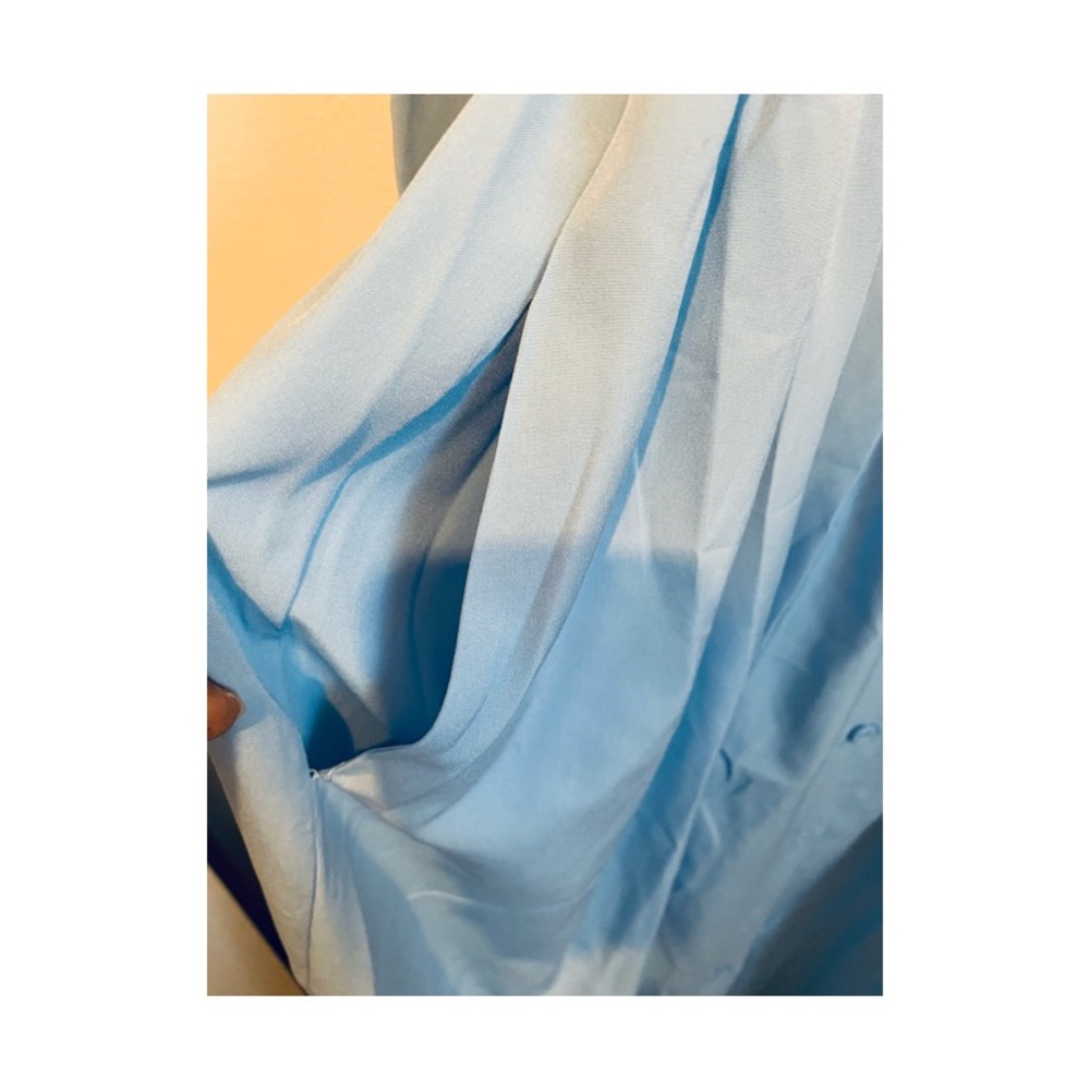 Light Blue Cinched-Waist Shirt
Dress - Picture 5 of 7